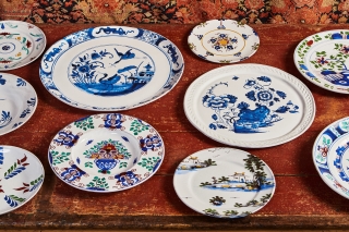 Delft, a new collaboration with John Derian.