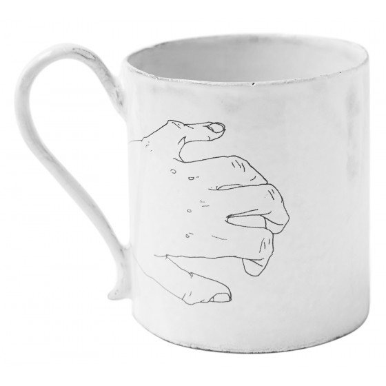 Lou Doillon Cup with Two Hands