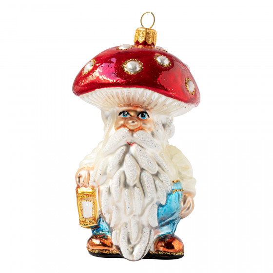 Gnome with Mushroom Cap