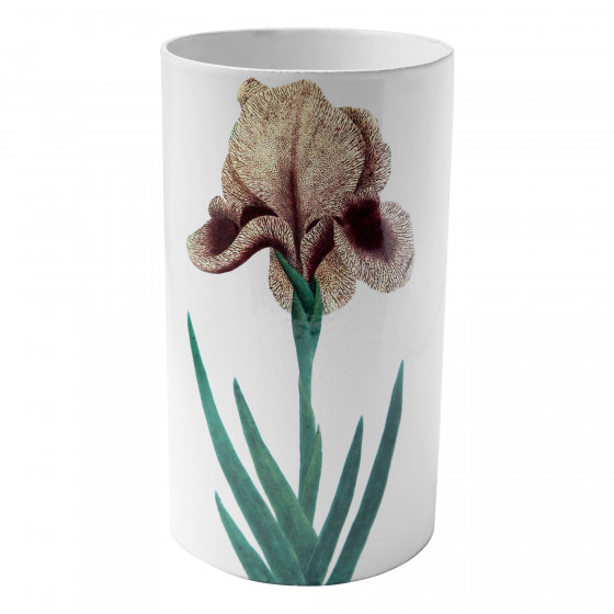 Large Yellow Iris Vase