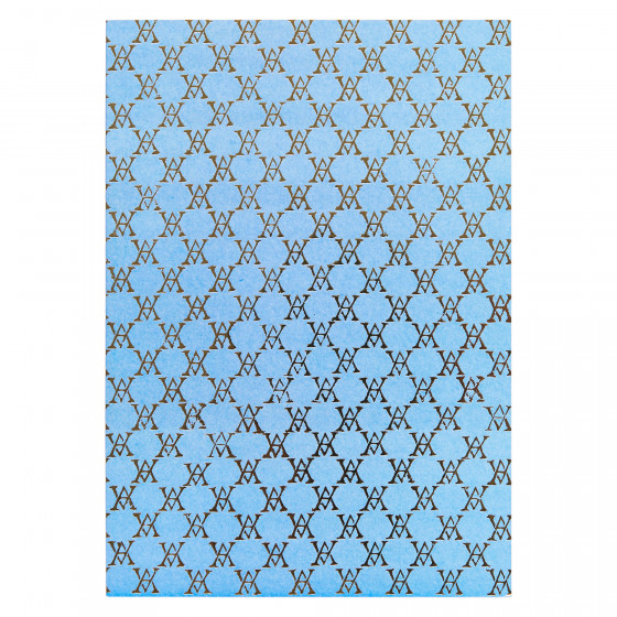 Monogramme Notebook (Pale Blue)