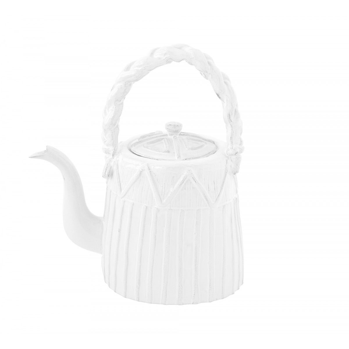 Teapot with Braided Handle
