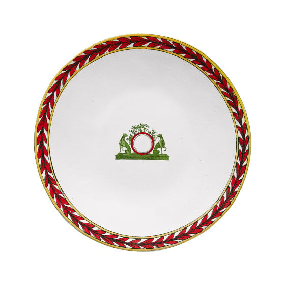 Dogs Coat of Arms Dinner Plate