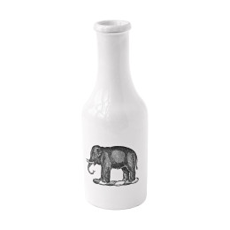 Vase en bouteille éléphant