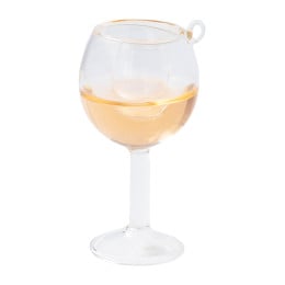 Rose Wine Glass