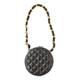 Black Round Fashion Bag