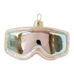 Soft Pink Oil Ski Goggles