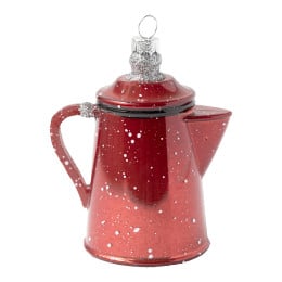 Cafetière Camping rouge