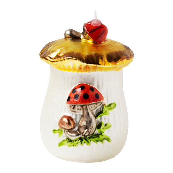 Mushroom Cookie Jar