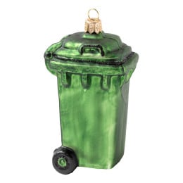 Rubbish Container Green Mat