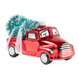 Vintage Pickup car with Tree