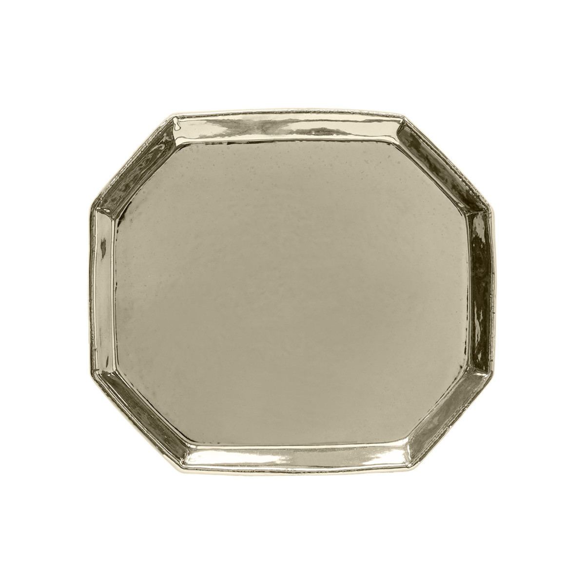 Octave Dessert Plate - Platinum Interior