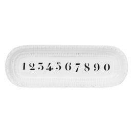 Numbers Platter