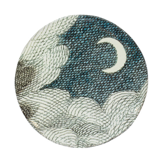 Small Cloud & Crescent Moon Plate