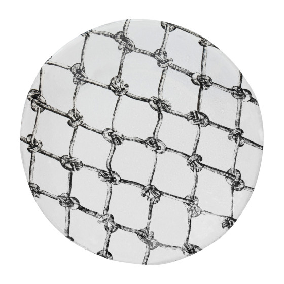 Small Provincetown Fishnet Plate