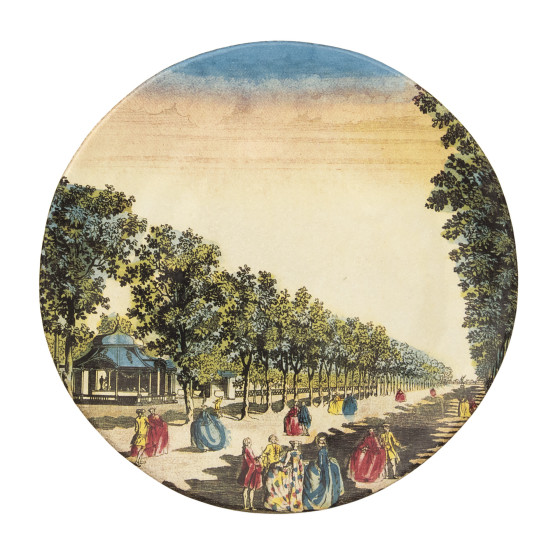 John Vauxhall Garden Plate