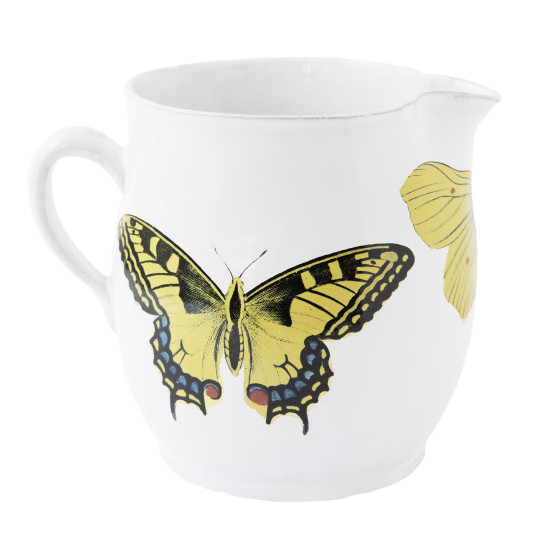 Yellow Butterflies Pitcher