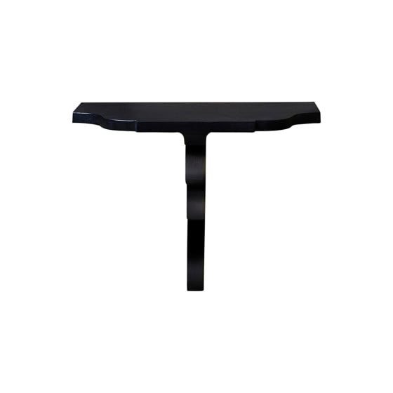 Arlette Shelf 1 - Black Waxed Finish