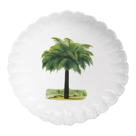 Medium Palm Tree Plate