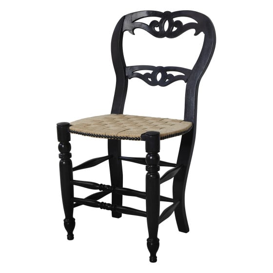 Arlette Chair - Black Finish