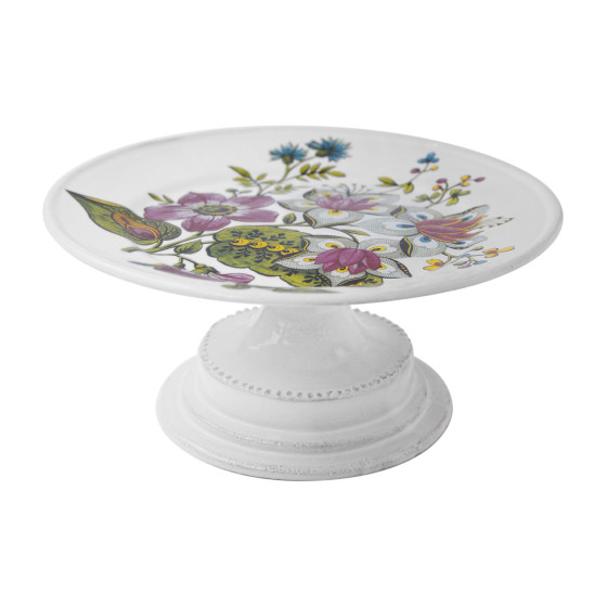 Small Floral Wallpaper Cake Stand