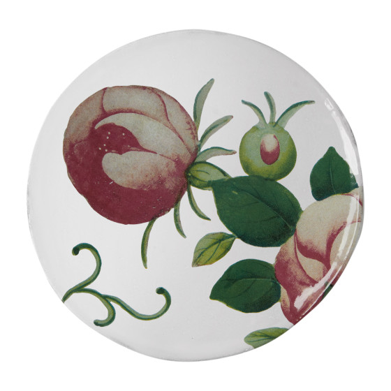 Small Fairest Rose Plate Plate