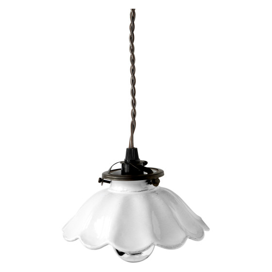 Petite Lampe Suspendue Marguerite avec Plafonnier