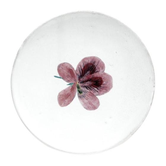 Small Pelargonium Plate