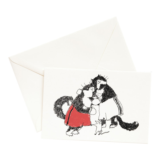 Carte + Enveloppe - Grace Coddington - "Blanket & Jimi's Break"