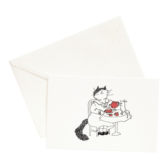 Carte + Enveloppe - Grace Coddington - "Blanket's Tea"