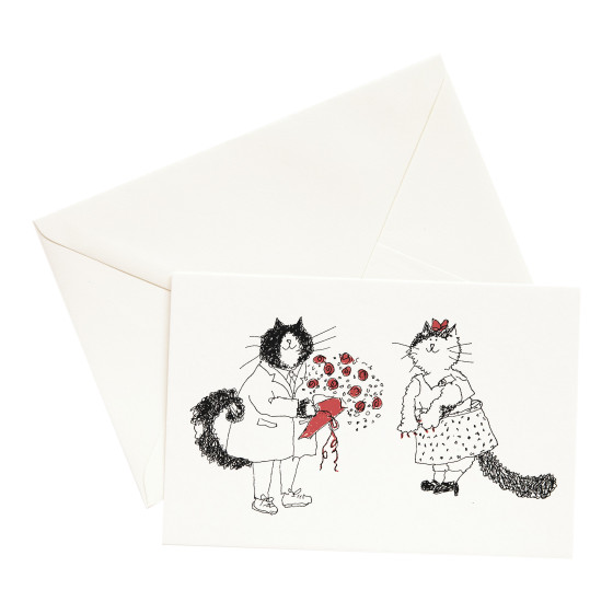 Carte + Enveloppe - Grace Coddington - "Jimi's Bouquet"