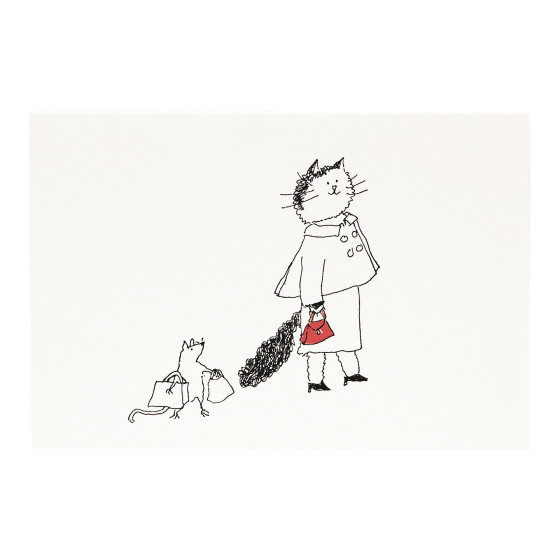 Carte + Enveloppe - Grace Coddington - "Keeping Up"