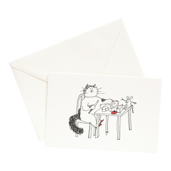 Carte + Enveloppe - Grace Coddington - "Favorite Cheese"