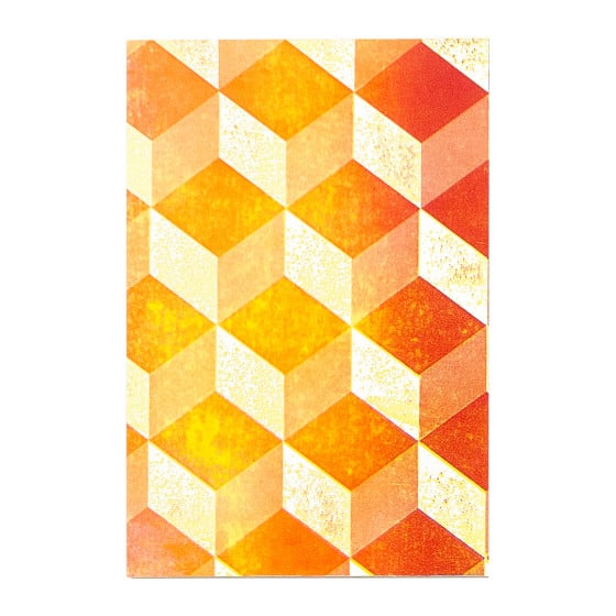 Agenda 2025 Pocket Size (Orange/Yellow Marble)