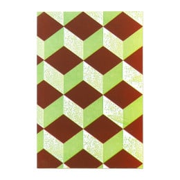 Agenda 2025 Pocket Size (Burgundy/Apple Green)