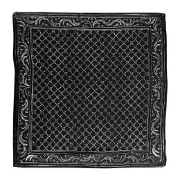 Bandana Monogram Black and White