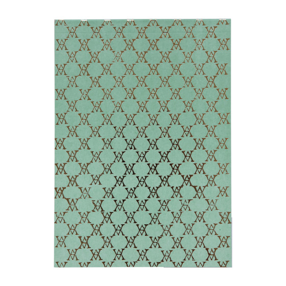 Large Monogramme Notepad (Water Green)