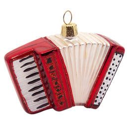 Red accordion