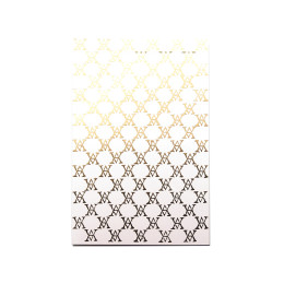 Petit Bloc Note Monogramme (Beige)