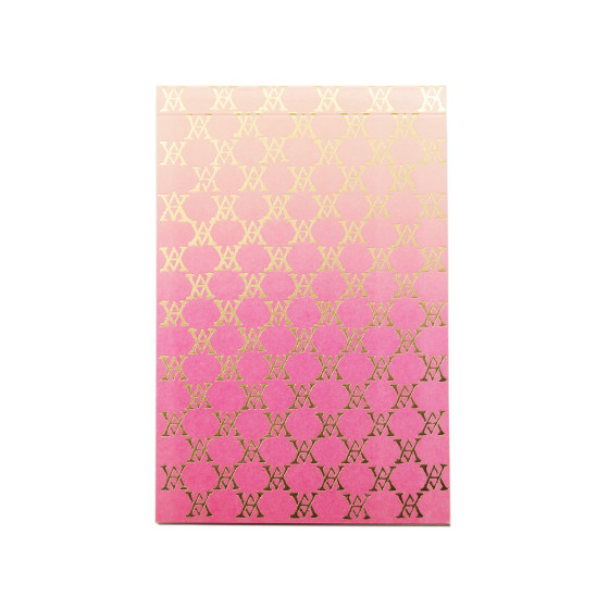 Petit Bloc Note Monogramme (Rose)