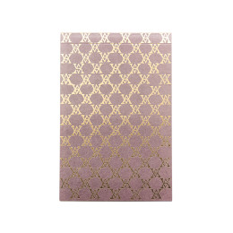 Petit Bloc Note Monogramme (Lilas)