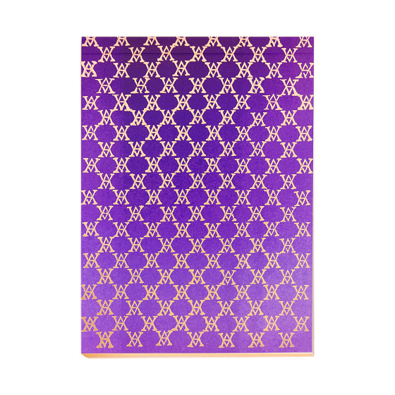 Monogramme Notepad (Violet)